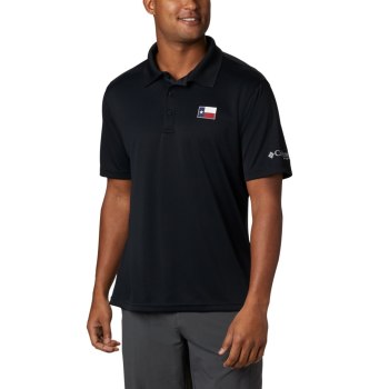 Columbia PFG Fish Series, Polo Negros Para Hombre | 914827-PTM